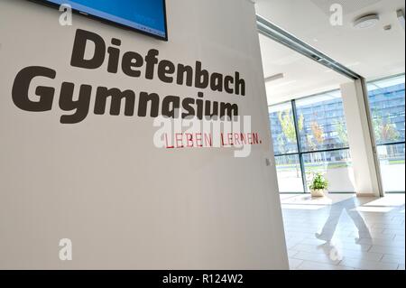 Wien, Gymnase Diefenbachgasse Banque D'Images