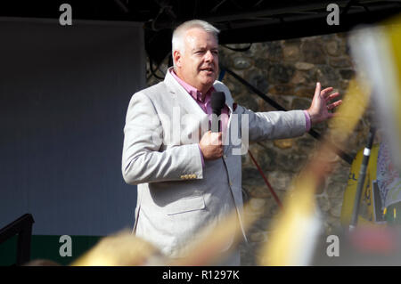 Carwyn Howell Jones ancien Premier Ministre du Pays de Galles, Cardiff. Banque D'Images