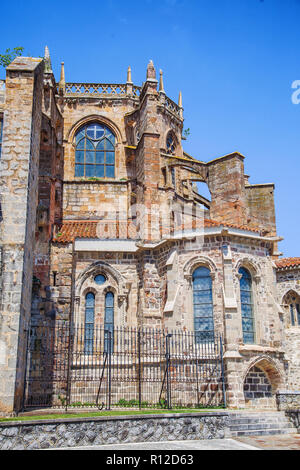 Eglise de Castro Urdiales, Espagne Banque D'Images