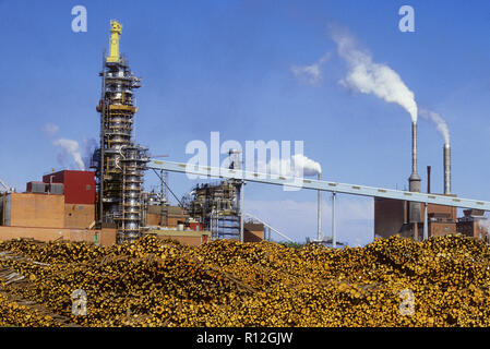 Moulin à papier dans le Värmland Banque D'Images