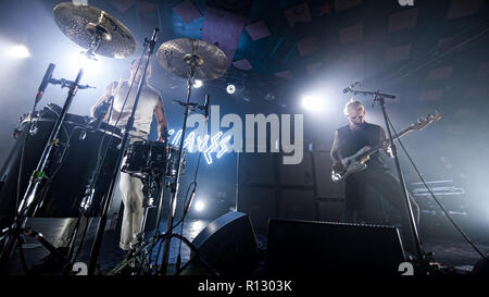 Glasgow, Ecosse, Royaume-Uni. 8 novembre, 2018. Les esclaves, en concert au Barrowlands Ballroom Glasgow, Royaume-Uni. Crédit : Stuart Westwood/Alamy Live News Banque D'Images