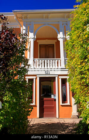 Isaac Cohen, maison construite en 1882 et l'un des rares grand maisons dans Silver City NM après le crash de 1893 argent Banque D'Images