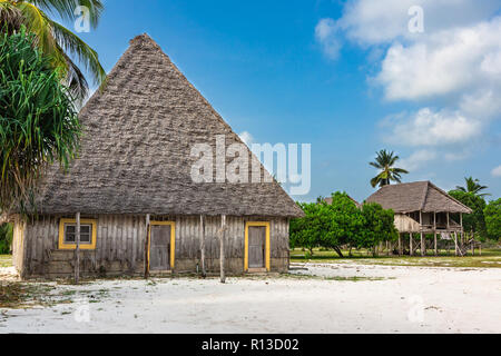 Station abandonnée. Zanzibar, Tanzanie. Banque D'Images