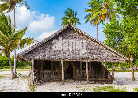 Station abandonnée. Zanzibar, Tanzanie. Banque D'Images