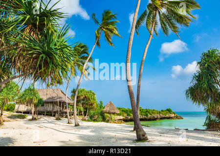 Station abandonnée. Zanzibar, Tanzanie. Banque D'Images