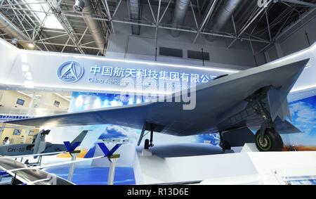 Zhuhai, Chine. 05Th Nov, 2018. Le CH-7 avion peut être vu à Zhuhai Air Show 2018 à Zhuhai, Province du Guangdong en Chine du sud. Credit : Asie/Pacifique SIPA Press/Alamy Live News Banque D'Images