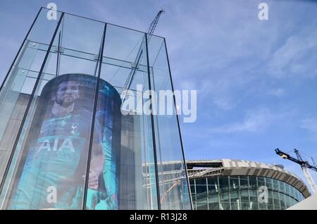 Le nouveau stade du Tottenham en construction à tottenham haringey N17 au nord de Londres Banque D'Images