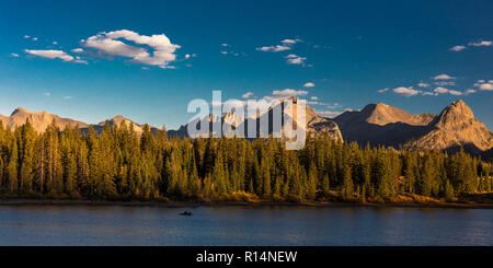 18 septembre 2018 - Colorado, USA, Molas Lake, au sud de Silverton, Route 550 Banque D'Images