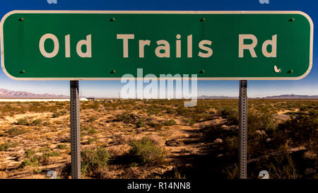 SEPT 13, 2018 SUD-OUEST - USA - Old Trails Road, sud-ouest américain Banque D'Images