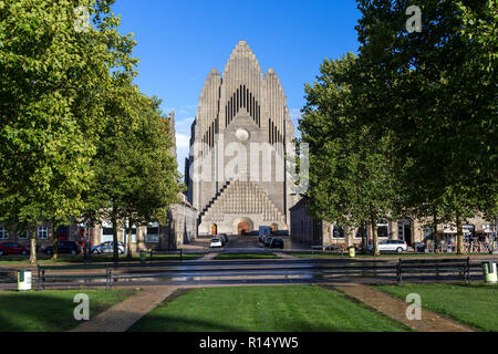 Grundtvigs Église à Copenhague, Danemark Banque D'Images