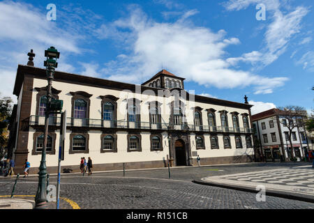 Rathaus, Praca Do Municipio, Funchal, Madeira, Portugal Banque D'Images