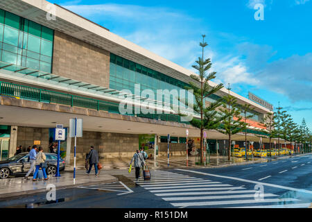 Flughafen, Funchal, Madeira, Portugal Banque D'Images