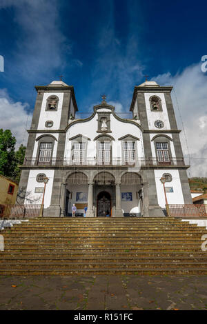 Église Nossa Senhora do Monte, Monte, Funchal, Madeira, Portugal Banque D'Images