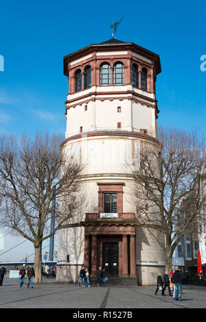 Tour du château, musée Maritime, Düsseldorf, Rhénanie du Nord-Westphalie, Allemagne Banque D'Images