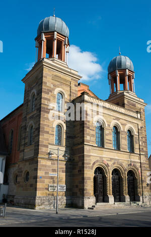 Ancienne Synagogue, Main, Kitzingen, Basse Franconie, Bavière, Allemagne Banque D'Images