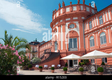 Château Biebrich, Biebrich, Wiesbaden, Hesse, Allemagne Banque D'Images