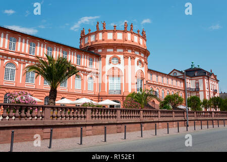 Château Biebrich, Biebrich, Wiesbaden, Hesse, Allemagne Banque D'Images