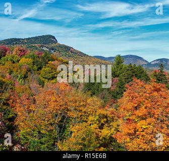 L'automne dans les Montagnes Blanches du New Hampshire Banque D'Images