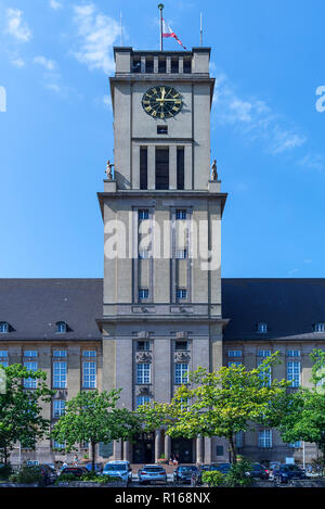 Hôtel de Ville de Schöneberg, fin 1914, Tempelhof-Schöneberg, Berlin, Allemagne Banque D'Images