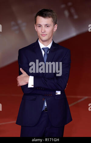 Rome, Italie. 19 octobre, 2018. Vakulyu Ostap, marche le tapis rouge devant le 'Ether (Eter)' le dépistage au cours de la 13ème Festival du Film de Rome à l'Auditorium Banque D'Images