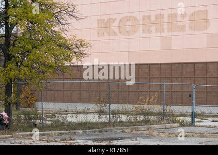 Ils ont perdu l'esquisse d'un signe extérieur d'un logo Kohl's store fermé dans Waterford Township, Michigan le 26 octobre 2018. Banque D'Images