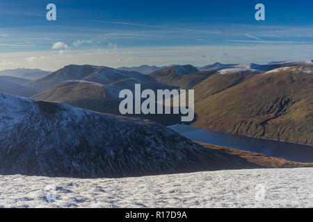 Creag Mhor et Beinn Heasgarnich Banque D'Images