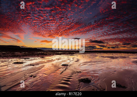 Sunrise Arbroath Banque D'Images