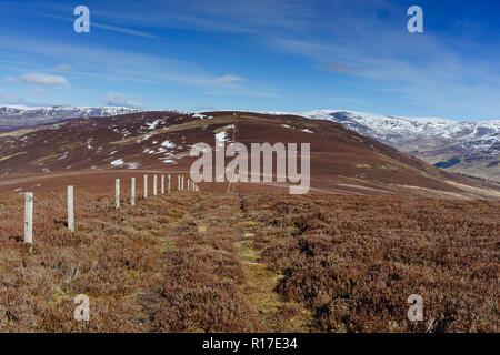 Les Angus Glens Banque D'Images