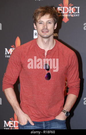 Médicis : Maîtres de Florence' photocall avec : Bradley James où : Florence, Italie Quand : 10 Oct 2018 Credit : IPA/WENN.com **Uniquement disponible pour publication au Royaume-Uni, USA, Allemagne, Autriche, Suisse** Banque D'Images