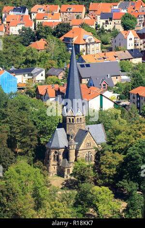 Dans l'église Saint Petri Thale dans Harz en Allemagne Banque D'Images