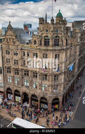 Le Magasin à Jenner, Princes Street, Edinburgh, Ecosse Banque D'Images