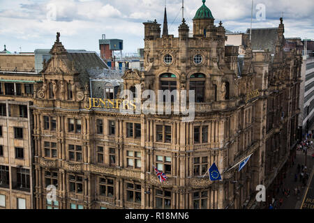 Le Magasin à Jenner, Princes Street, Edinburgh, Ecosse Banque D'Images