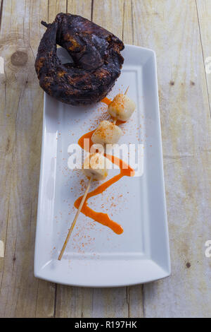 L'huile et de l'Igname Banque D'Images