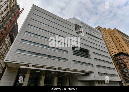New York - 14 octobre 2018 : New York County Family Court Building à Manhattan, New York. Banque D'Images