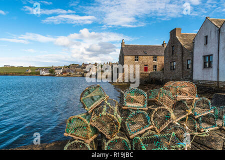 St Margaret's Hope, Orkney Banque D'Images