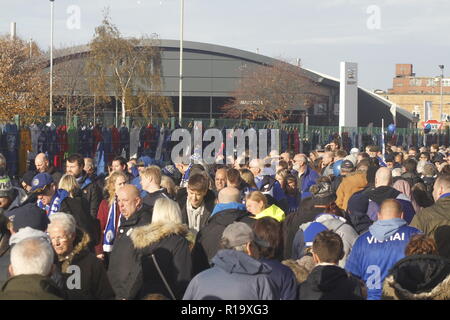 Vichai Knun Leiceter mars pour Srivaddhanaprabha 10 Novembre 2018 Banque D'Images