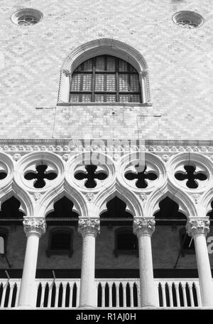 Détail architectural de la place St Marc, l'église, Venise, Italie Banque D'Images