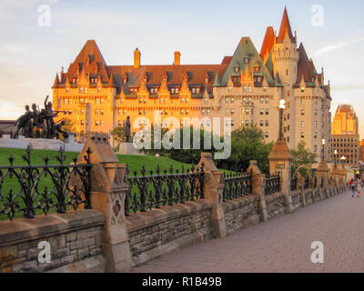 Fairmont Château Laurier, Ottawa, Canada Banque D'Images