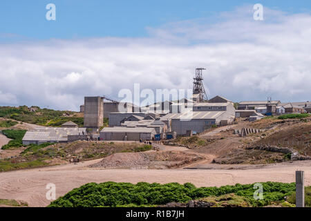 Geevor tin mine, Pendeen, North Cornwall, UK. Banque D'Images