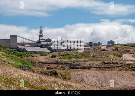 Geevor tin mine, Pendeen, North Cornwall, UK. Banque D'Images