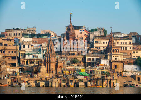 Inde - Varanasi, Varanasi, Uttar Pradesh, Inde. 31,10, 2018. Pic montre : Varanasi est une ville dans le nord de l'état indien de l'Uttar Pradesh. Considéré un Banque D'Images