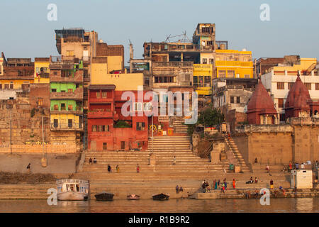 Inde - Varanasi, Varanasi, Uttar Pradesh, Inde. 31,10, 2018. Pic montre : Varanasi est une ville dans le nord de l'état indien de l'Uttar Pradesh. Considéré un Banque D'Images