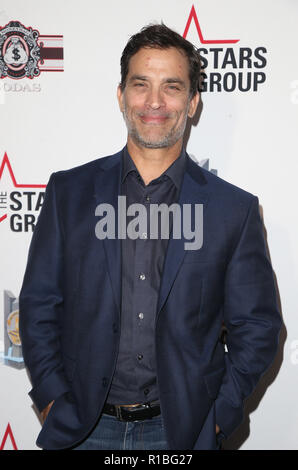 HOLLYWOOD, CA - le 10 novembre : Jonathan Schaech, au héros d'Heroes : La police de Los Angeles Memorial Foundation Celebrity Poker Tournament at Avalon Hollywood, Californie le 10 novembre 2018. Credit : Faye Sadou/MediaPunch Banque D'Images