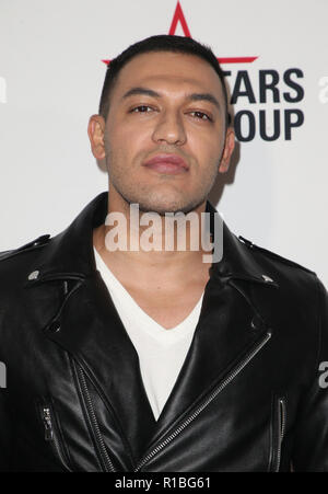 HOLLYWOOD, CA - le 10 novembre : Alexander Wraith, au héros d'Heroes : La police de Los Angeles Memorial Foundation Celebrity Poker Tournament at Avalon Hollywood, Californie le 10 novembre 2018. Credit : Faye Sadou/MediaPunch Banque D'Images