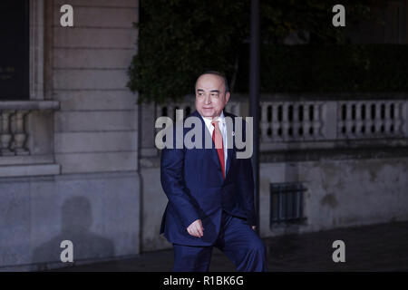 Paris, France. 10 Nov, 2018. Le dîner en présence des chefs d'état, le gouvernement et les dirigeants de l'organisation internationale lors de la commémoration du centenaire de l'armistice de 1918 au Musée d'Orsay à Paris le 10 novembre 2018 à Paris, France. Credit : Bernard Menigault/Alamy Live News Banque D'Images