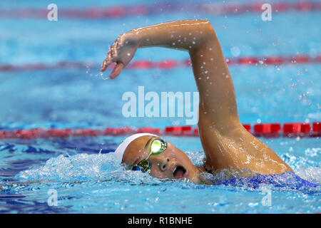 Rikako Ikee (JPN), le 11 novembre 2018 - Natation : Coupe du Monde de Natation FINA 2018 Tokyo Women's 200m quatre nages individuel de chaleur au Centre International de Natation Tatsumi à Tokyo, Japon. (Photo par Yohei Osada/AFLO SPORT) Banque D'Images