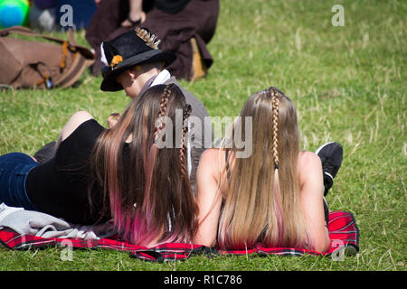 Nouvelle Forêt Conte Festival, Burley, Hampshire, Royaume-Uni Banque D'Images