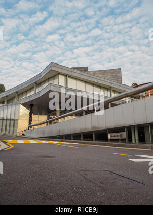 Séoul, Corée du Sud - Octobre 2018 : Le musée d'art Leeum Samsung dans Itaewon, conçu par Mario Botta, Rem Koolhaas et Jean Nouvel Banque D'Images