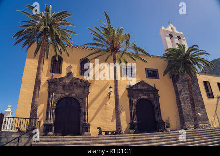 Détails de l'architecture de la ville de Garachico, Tenerife, Espagne Banque D'Images