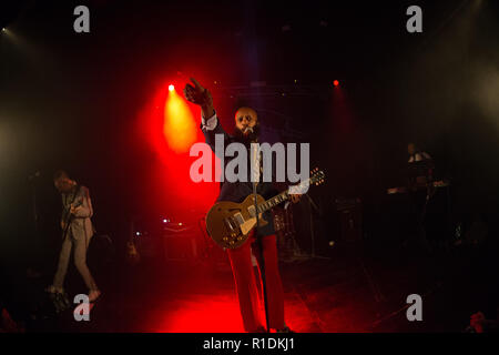 Milan Italie 11 novembre 2018 Negrito fantastique live au Club Social Santeria © Roberto Finizio / Alamy Live News Banque D'Images